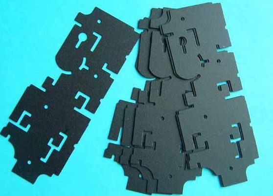 模切防火PC墊片 黑色環保